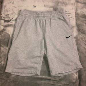 Grey Nike Sweat Shorts | Men's size S